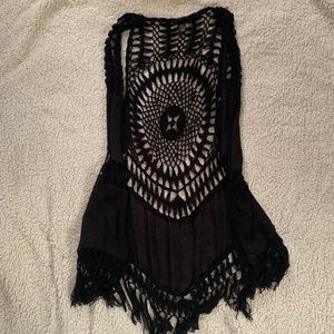 Boho Tank Cardigan